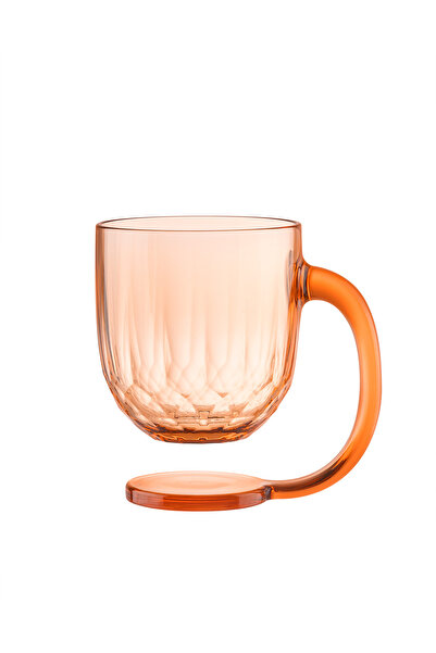 Madame Coco Domme 2-Pack Plastic Mug - Orange - 385 ml