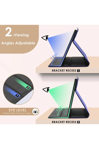 OEM KATUMO case compatible with Xiaomi Redmi Pad 10.61 Inch 2022, PU leather, ultra-thin, Blue color