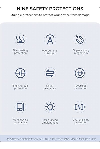 Lenyes PW313 3-in-1 Foldable Wireless Charging Dock - 15W Mobile, 3W TWS, 2.5W Apple Watch, Built-in