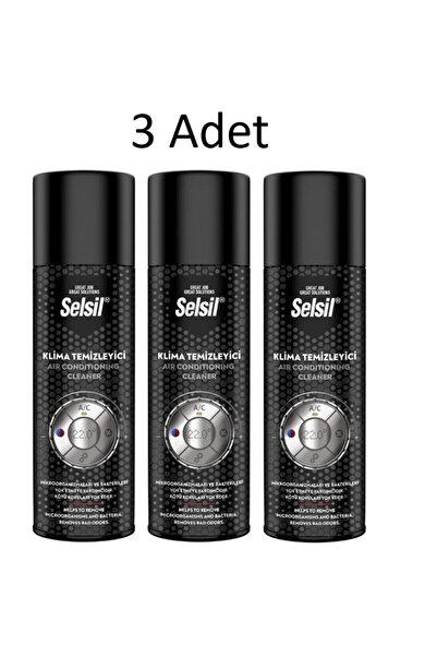 Selsil Klima Temizleyici Yeni 150 ml 3 Adet