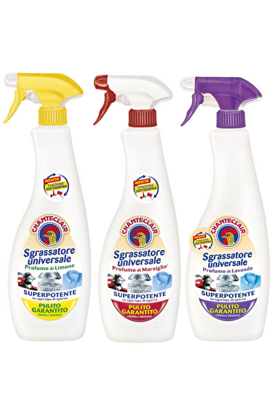 Chanteclair Set 3x Detergent degresant universal, cu Lămâie, Marsilia, Lavand...