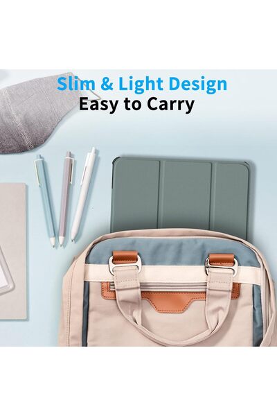 OEM Case for Lenovo Tab M10 Plus 10.6'' 2022 Patamiyar, PU Leather, Lightweight, Green