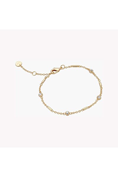 Esprit Women's Gold Stainless Steel Watch, Champagne Dial | Es1l081m0035