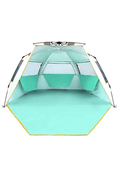 wolfwise Cort de plajă, protecție solară UPF 50+, sistem de prindere rapidă p...