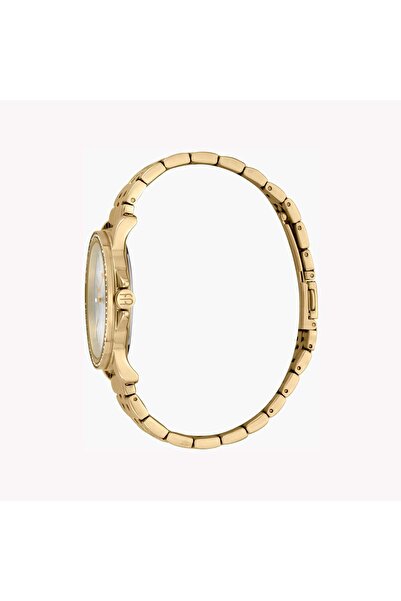 Esprit Women's Gold Stainless Steel Watch, Silver Dial | Es1l103m0025