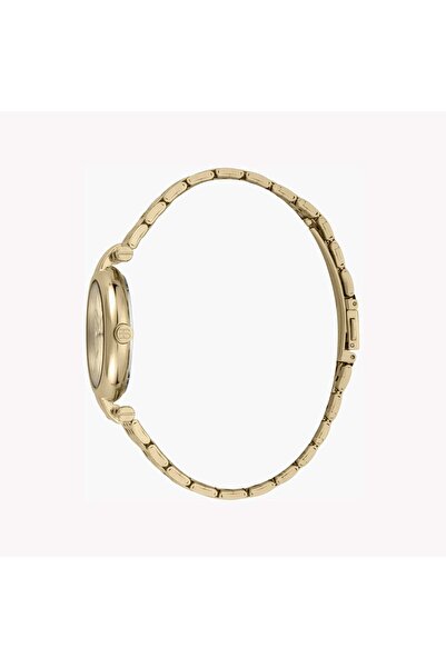Esprit Women's Gold Stainless Steel Watch, Champagne Dial | Es1l049m0055