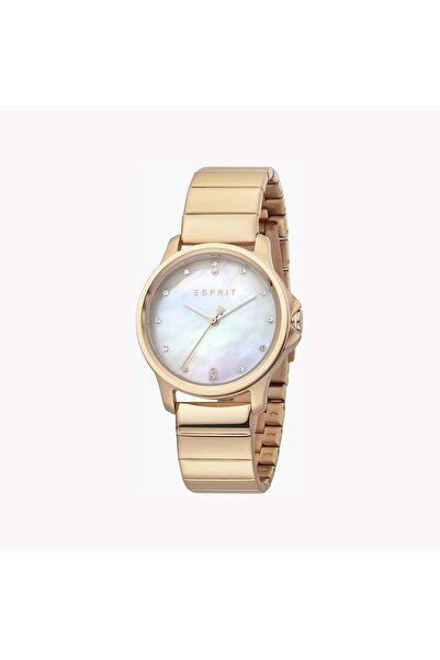 Esprit Women's Rose Gold Watch, White Mother Of Pearls | Es1l167m0065