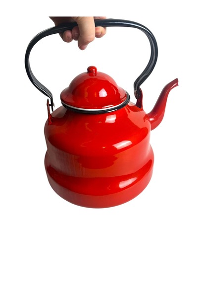 Emailul Medias Red enameled kettle 2.5 L – Classic design