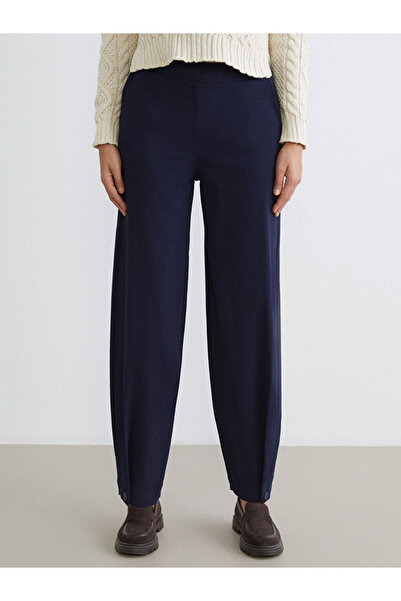 LC Waikiki Sparkling Selections from Shining Store |   Women's Trousers with Elastic Waistband