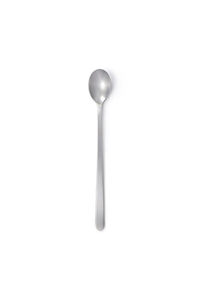 Muji Stainless Steel Long Spoon, L 20 cm, Silver