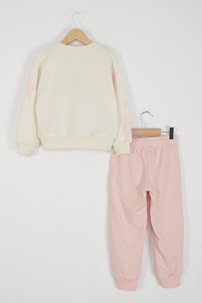 HAUSEkids 4-9 Years Old Star Glow Girl's Suit-Ecru