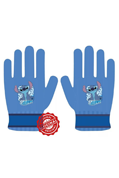 Stitch Mănuși confortabile albastre pentru copii - Licențiate oficial Disney®...