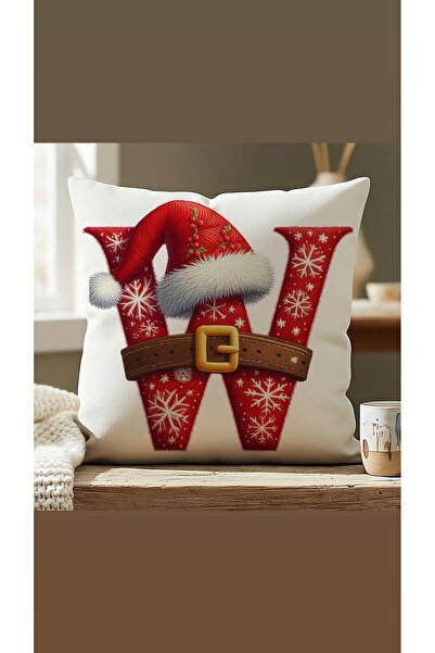 KIRLENTİM Husă pentru pernă cu centură roșie de Anul Nou