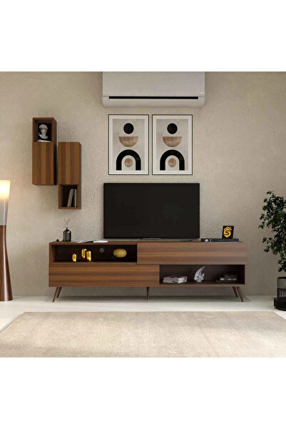 Stylish Home Brown TV Stand Unit - TV02