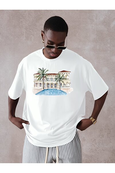 Jose Clothing Premium Oversize Cut Short Sleeve Printed T-Shirt