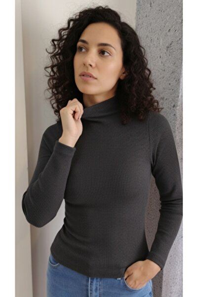 moda felinya Smoked Half Fisherman's Twill Non-Wrinkle Fabric Women's Bady (Slim Fit)