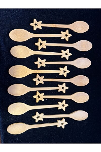 pırıltı home 12 Bamboo Tea Spoons