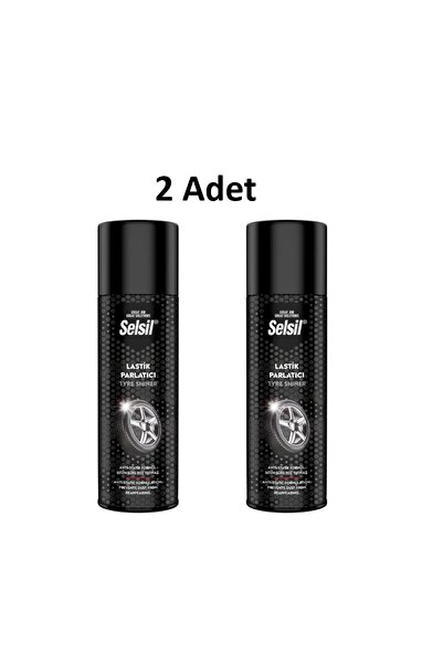 Selsil 2 Adet Selsil Lastik Parlatıcı 500 ml