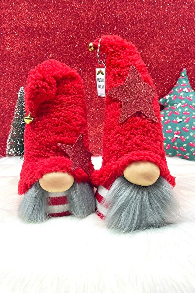 Concept HuBuTU هدية 2 قطعة حجم كبير 30 سم. هدية سحب على هدايا العام الجديد والعام الجديد الميلادي من شانز تشويسي جنوم