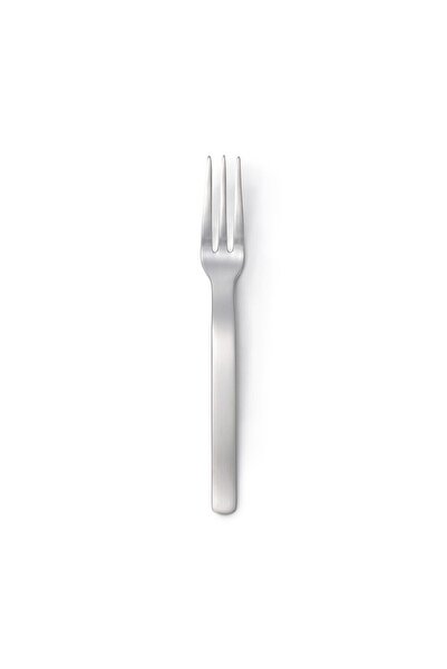 Muji Stainless Steel Fork, L 14 cm, S, Silver