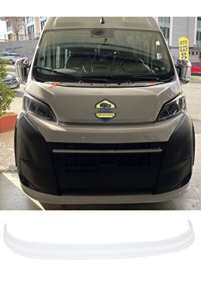 KAPOTO Peugeot Boxer 2014-2025 Ön Tampon Lip Eki Karlık Beyaz Piano Black Akr...