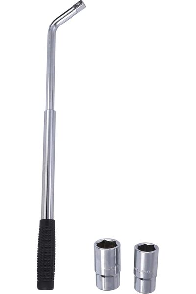 genernic BMP Tools Wheel Lug Wrench Set (17-23mm), Telescopic, Silver, Model K20094