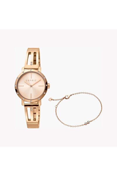 Esprit Women's Rose Gold Watch, Stainless Steel | Es1l195m0035