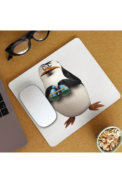 OEM Mousepad The Penguins of Madagascar Skipper Binoculars Leader