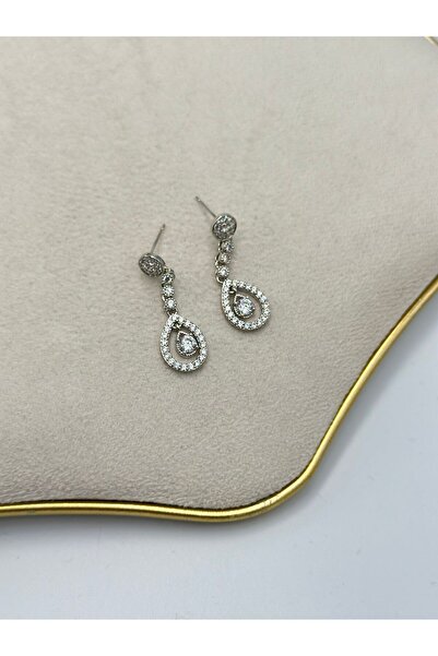 MyladyAccessoriess Sallantılı Damla Küpe (Gümüş Kaplama)