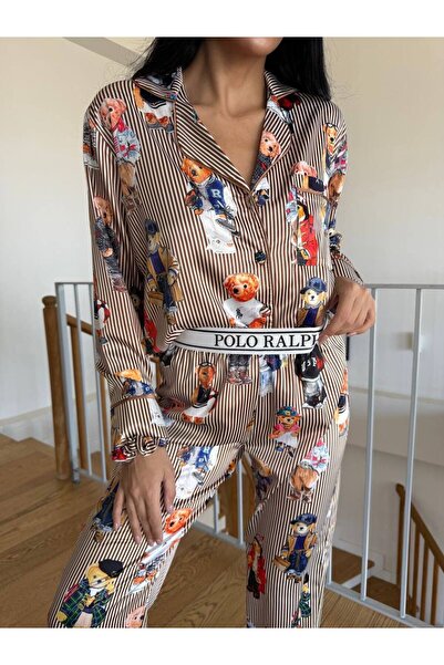 eboxluxury Satin pajamas with Printed – EBOX LUXURY