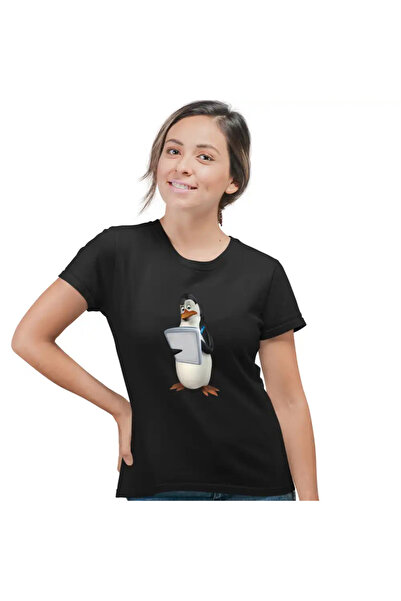 OEM Γυναικείο T-Shirt The Penguins of Madagascar Kowalski