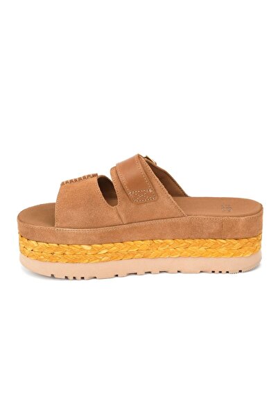 UGG Aubrey Platform 1167451-CHE Kadın Terlik Kahve