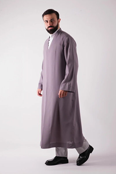 zeytindalı Cübbe Duhan Namazlık Namaz Cübbesi Mürdüm