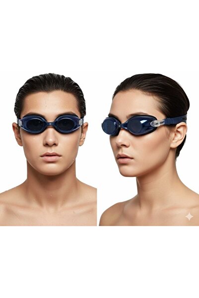 DUNLOP Swimming Goggles Silicone Swimming Glasses Anti-Fog (Antifog)