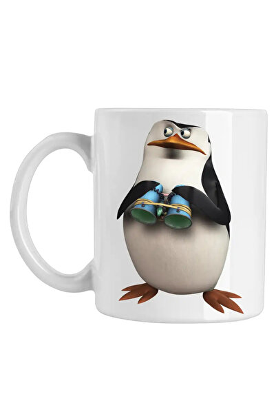 OEM Mug The Penguins of Madagascar Skipper Leader Binoculars