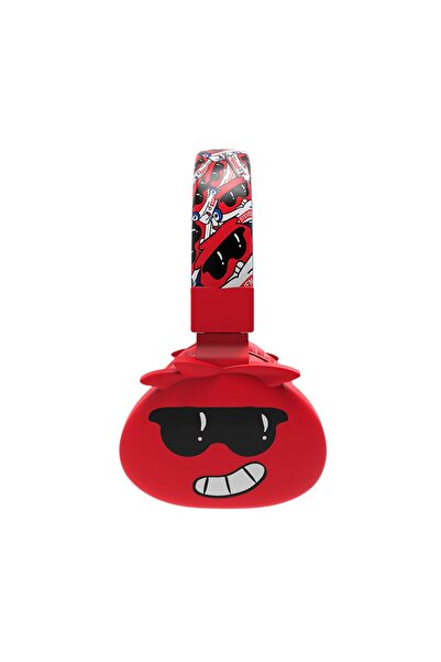 DDF Maestro - Jelly Monster Wireless Headphones - Red
