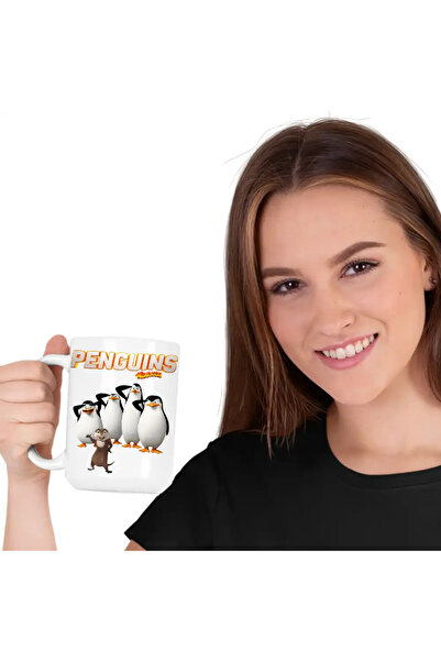 OEM The Penguins of Madagascar Mug Military Salute On Duty