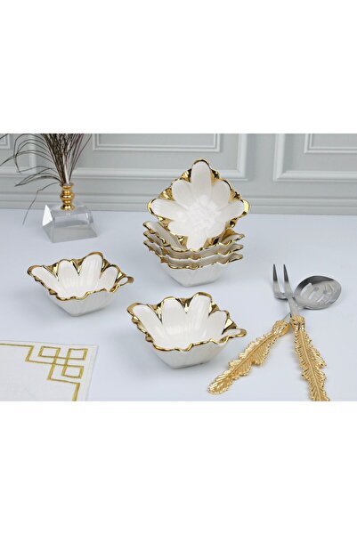 ROY KING Royking FLORA GOLD 6'LI KARE ÇEREZLİK SLN 027