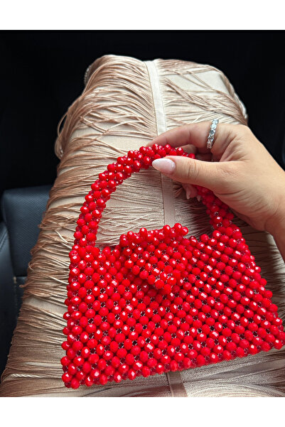 Perlee Atelier Handmade bag made of glass crystals