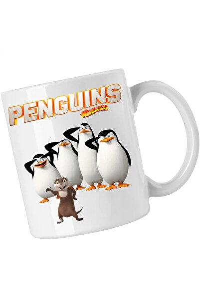OEM The Penguins of Madagascar Mug Military Salute On Duty