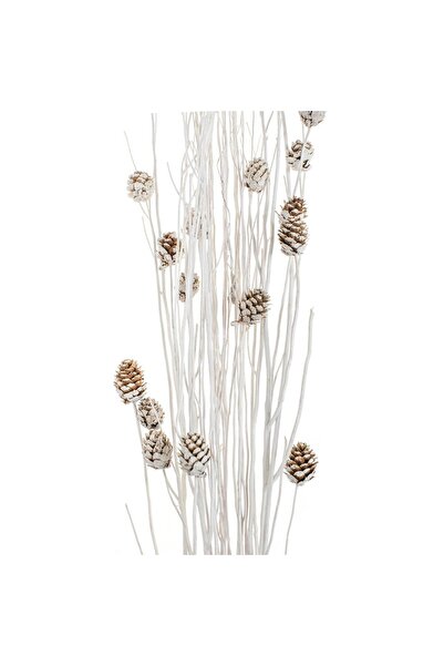 OEM Crengute Artificiale cu Conuri de Brad Decorative de Craciun 100cm - 9buc