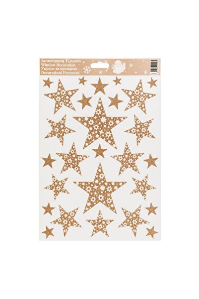 OEM Autocolante Decorative de Craciun Stele Glitter Bronz