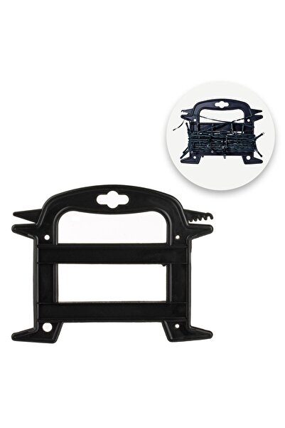 OEM Μαύρη πλαστική θήκη οργάνωσης χριστουγεννιάτικων φωτιστικών 19x1x15cm