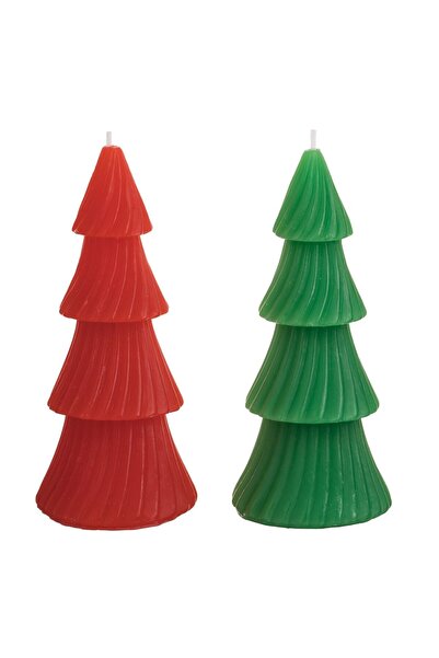 OEM Lumanare Brad 3D Colorat 16.5cm