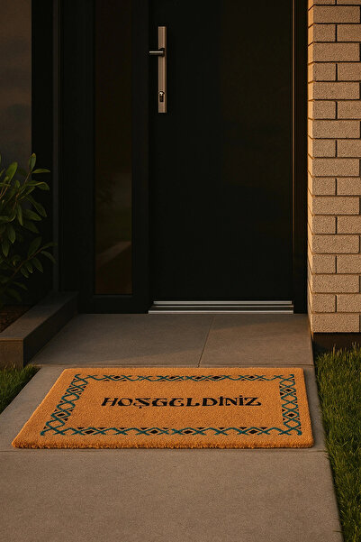 Valerine Life Velur Coco Textured Welcome Doormat Outdoor Mat 45X70Cm 27Yc260115