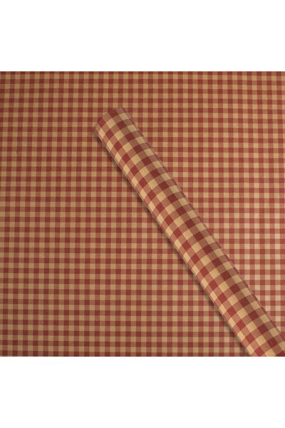 OEM Hartie Ambalaj Kraft in Carouri Rosii 150x70cm