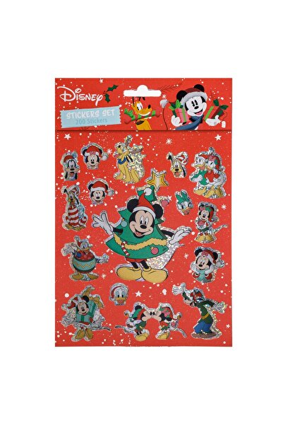 OEM Set Autocolante de Craciun Mickey Mouse & Friends - 200buc