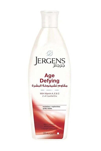 Jergens مرطب متعدد الفيتامينات لمكافحة علامات التقدم في السن 200 مل - بشرة مض...