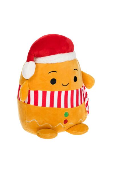 OEM Figurine - Christmas Plush Pillow Mallow Orange Gingerbread Man 30cm