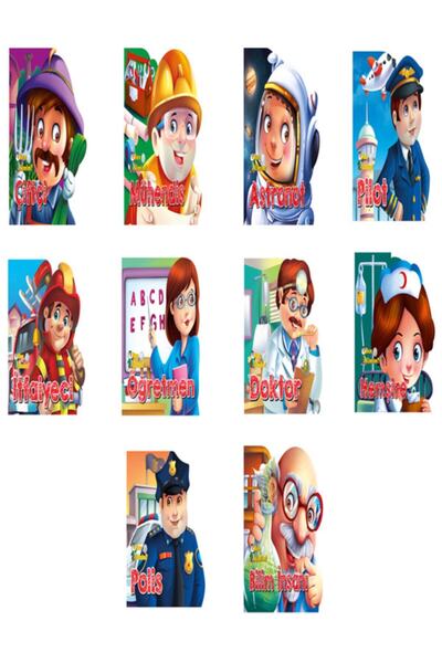 Parıltı Yayınları Ben Kimim Meslekler Serisi 10 Kitap